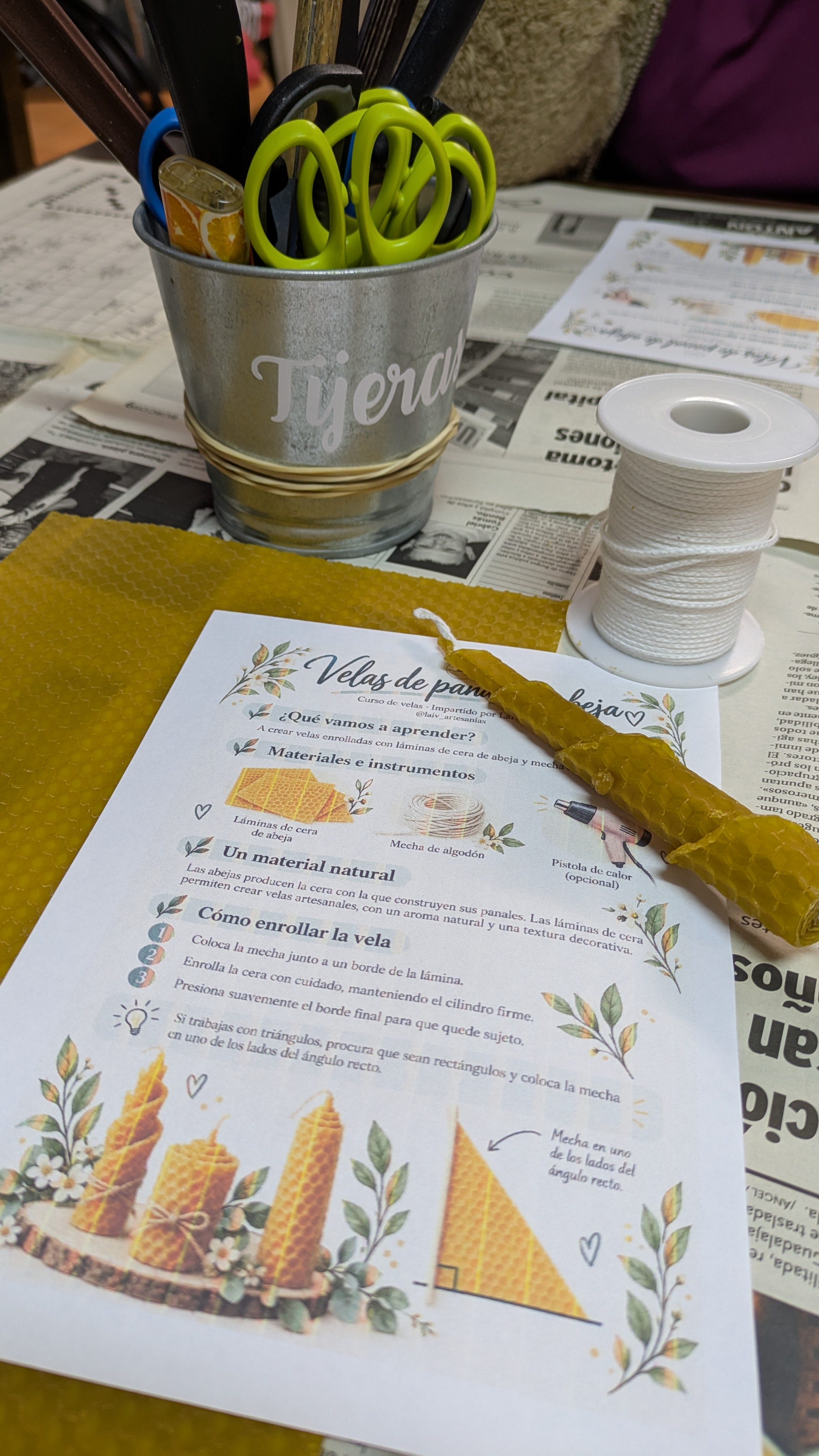 Taller velas 3