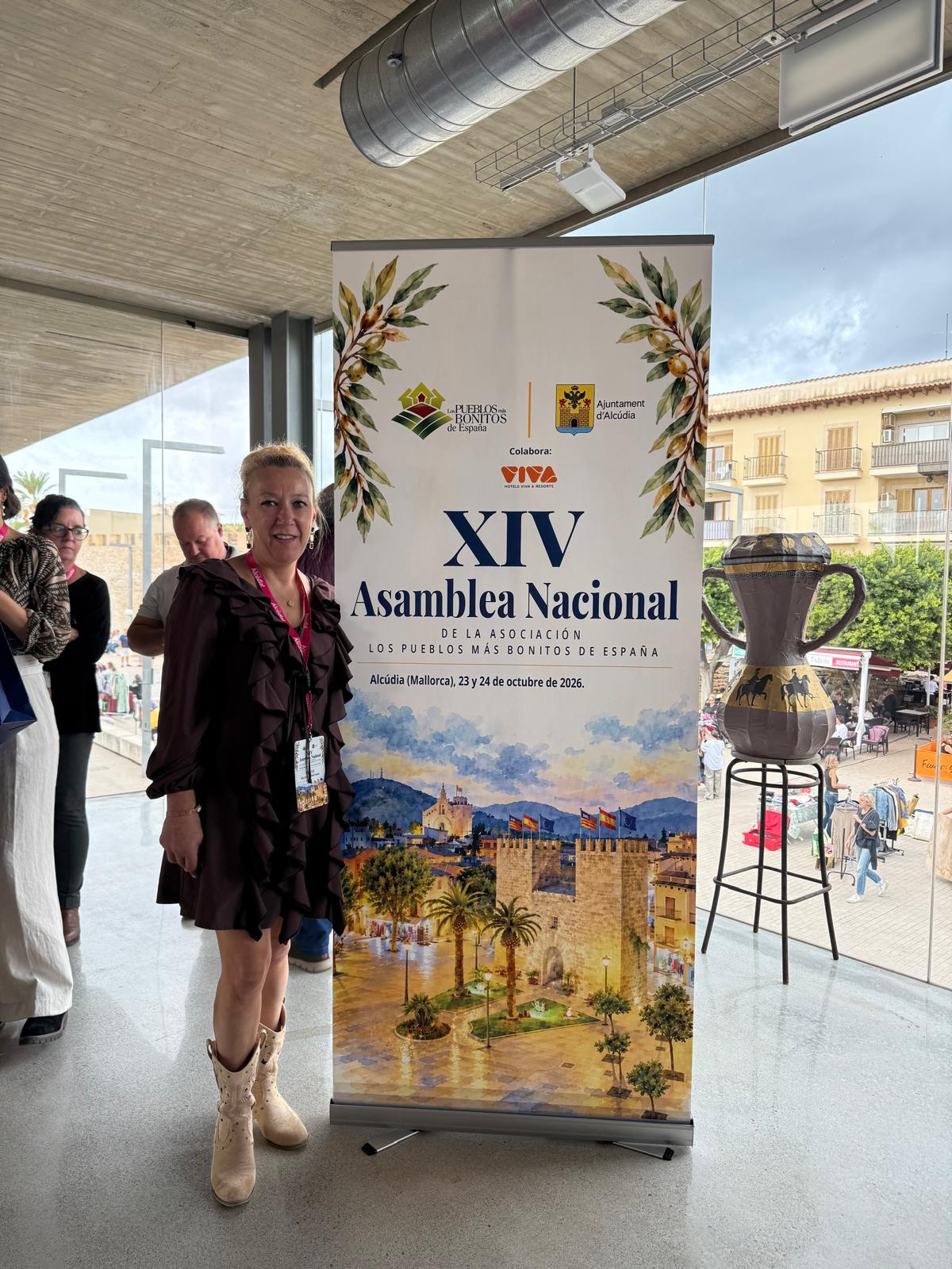 Frías participa en la XIV Asamblea Nacional de Los Pueblos Más Bonitos de España celebrada en Alcúdia